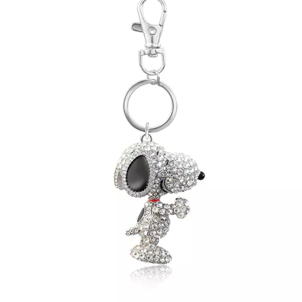 Peanuts Snoopy Crystal Keychain - Picture 2 of 3